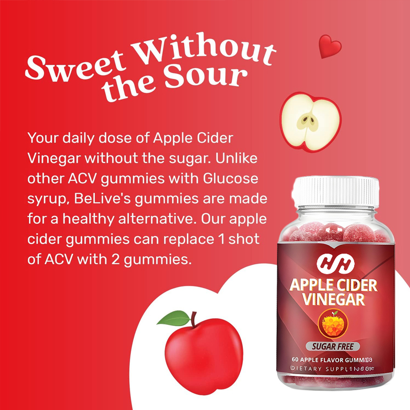 Apple Cider Vinegar Pill - 60 gomas de vinagre de sidra