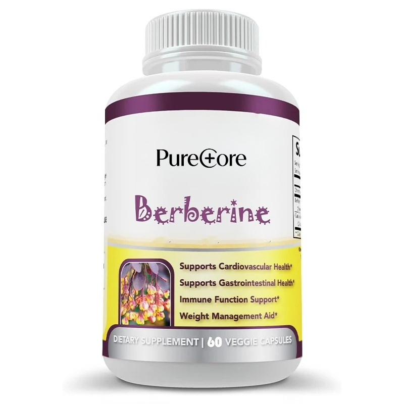 Berberine Hcl Capsule - Berberina HCl Avanzada 500mg, 60 Cápsulas,