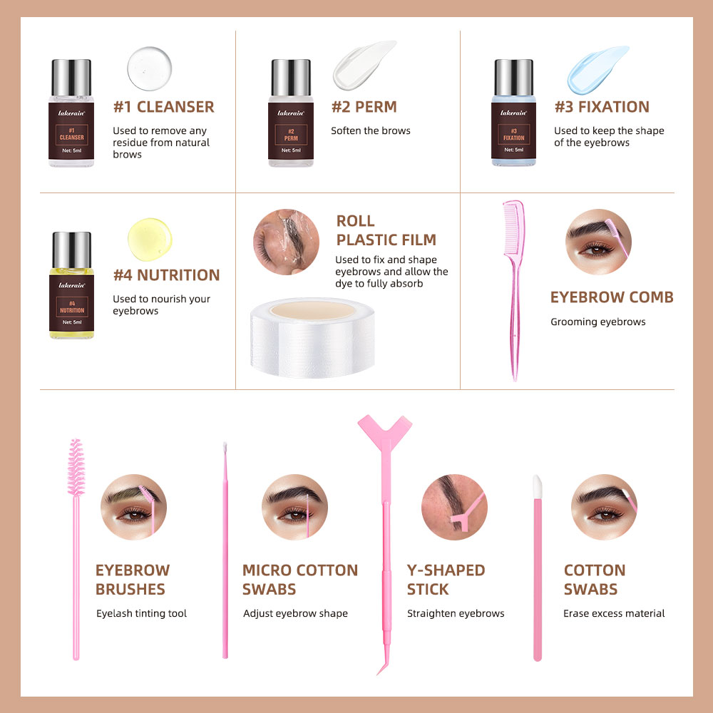 Kit de laminación de cejas per - X Nutrition reseña y precio