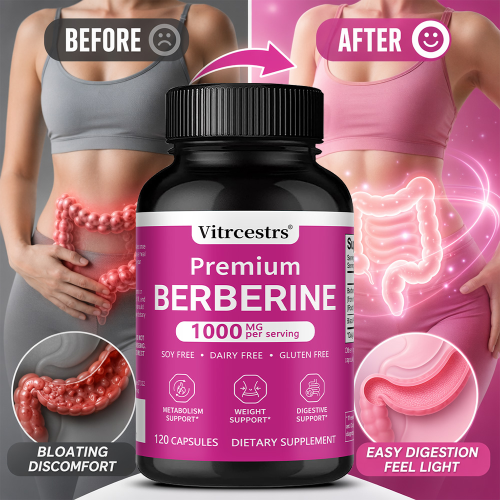 Suplemento de berberina HCl, 1 - Berberine Hcl Capsule reseña y precio