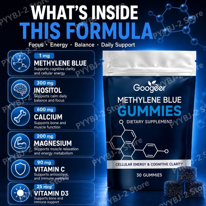 Gomitas de Azul de Metileno (3 - Multivitamin Gummy Adult reseña y precio