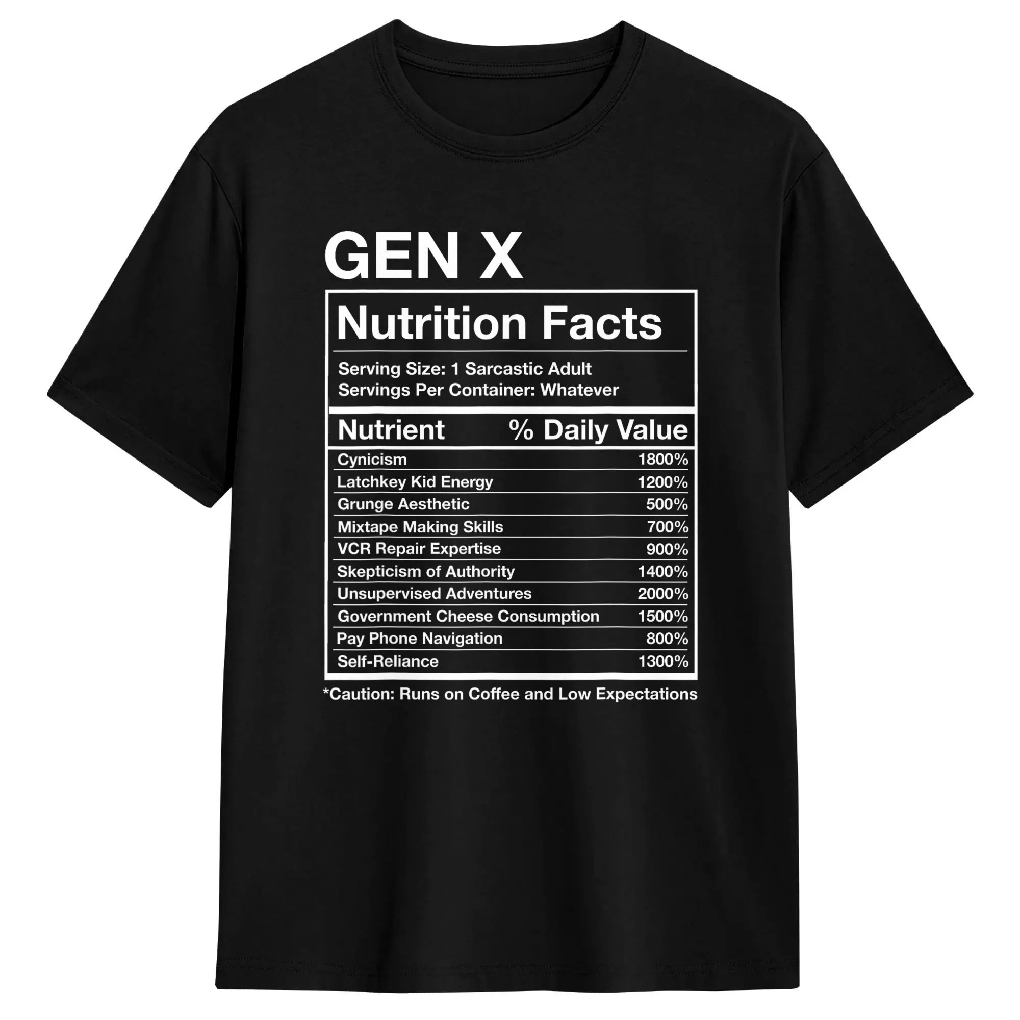 Gen X Nutrition Facts - Camise - X Nutrition reseña y precio