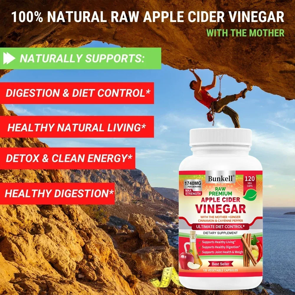 Cápsulas de vinagre de sidra d - Apple Cider Vinegar Pill reseña y precio