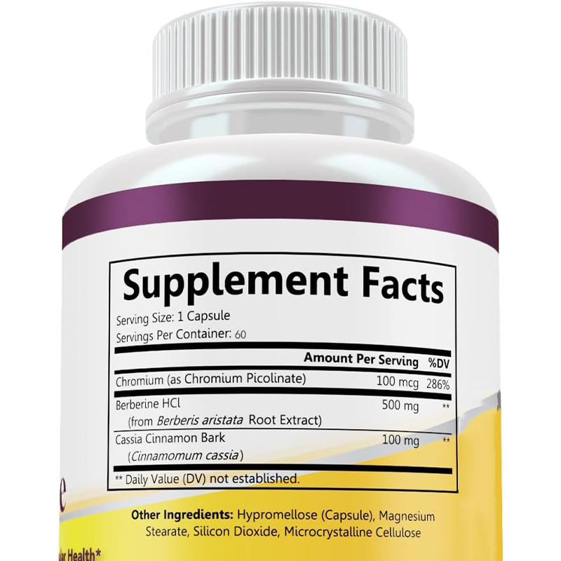 Berberina HCl Avanzada 500mg,  - Berberine Hcl Capsule reseña y precio