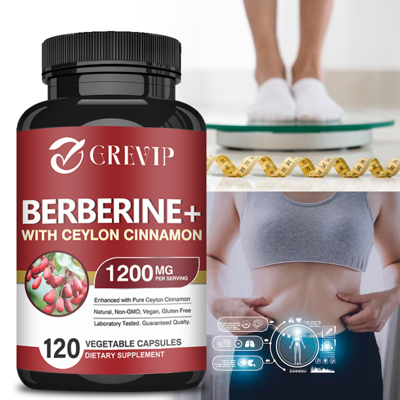 Premium berberina HCL 1200 Mg, - Berberine Hcl Capsule reseña y precio